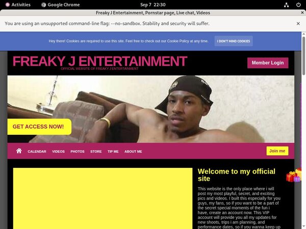 Access Freaky J Entertainment Free