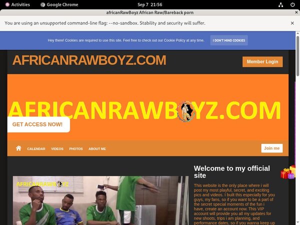 Africanrawboyz.com With IBAN
