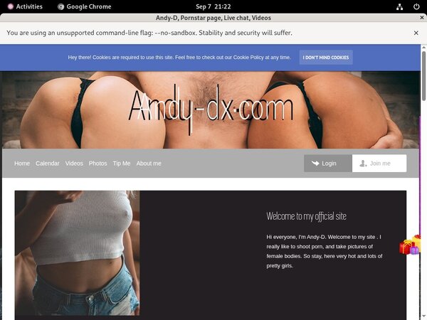 Andy-d Trial Membership