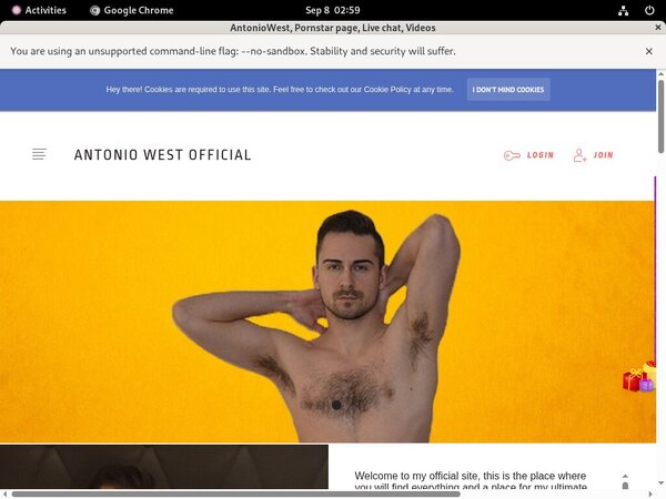 Antoniowestofficial.com Join Free Antoniowestofficial.com Join Free