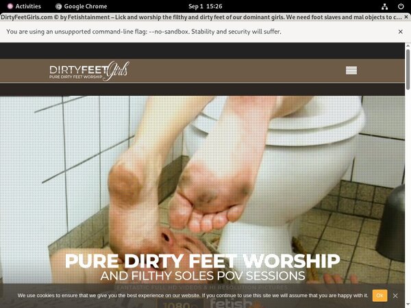 Dirtyfeetgirls.com Codes