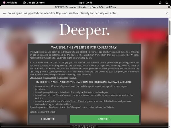 Discount Deeper.com Subscription