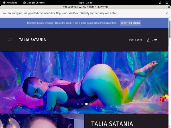 Discount Satania Talia Free Trial