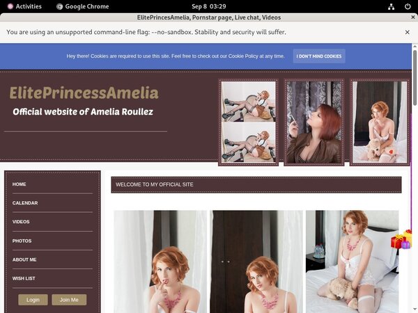 ElitePrincesAmelia Page