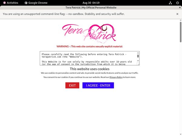Free Account In Terapatrick.com