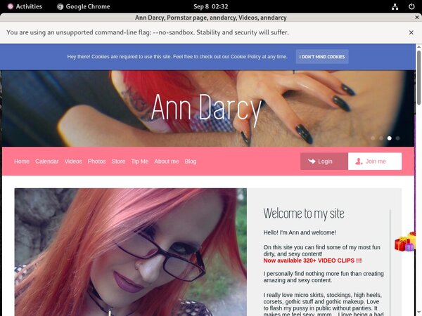 Free Ann Darcy