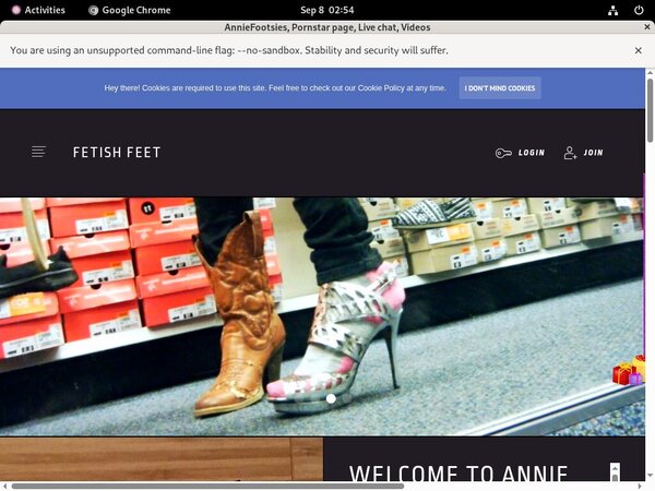 Free AnnieFootsies Subscription