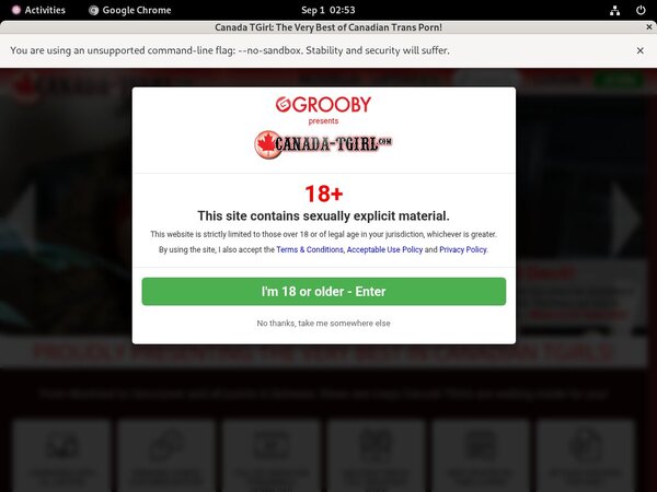 Free Canada TGirl Trial Offer