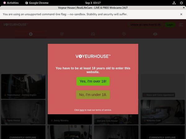 Free Voyeur House Trial Deal