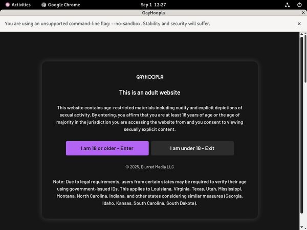 Gayhoopla Payment Page