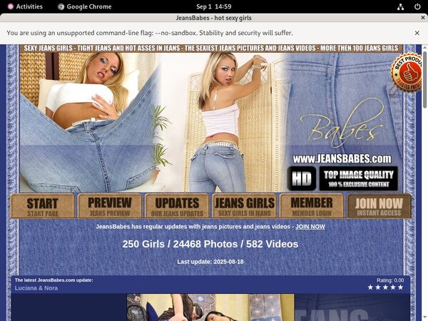 How To Get A Free Jeansbabes Account