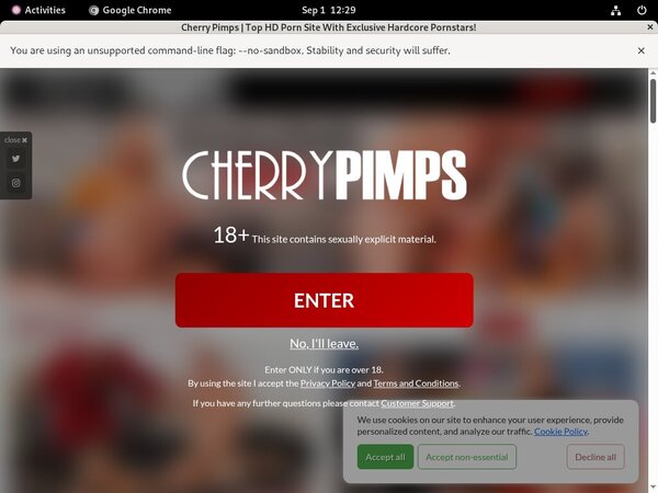 How To Get On Cherrypimps For Free