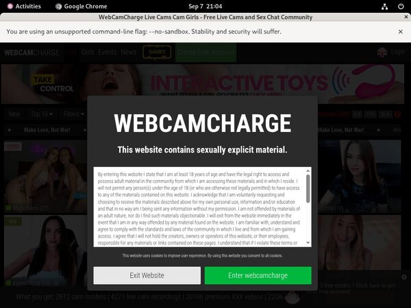 How To Get Webcam Charge Free