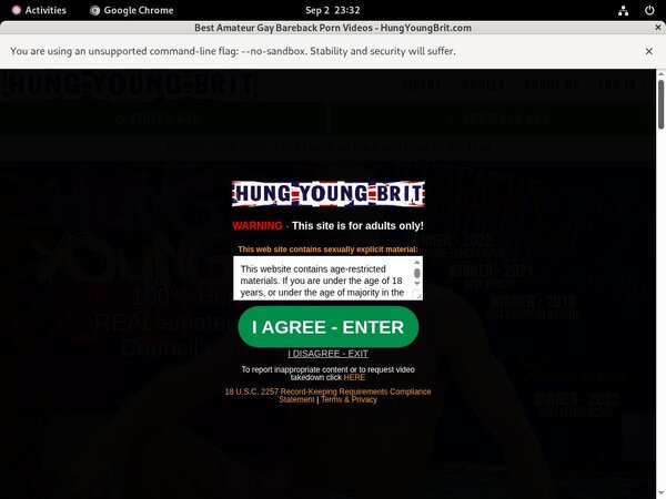 Hung Young Brit Paypal Deal