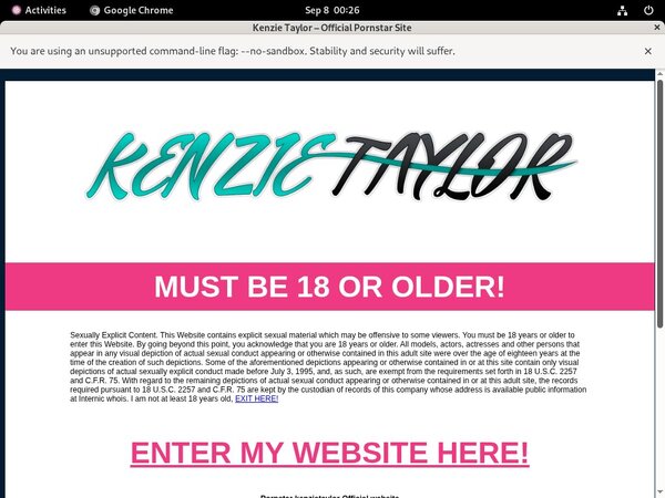 Kenzie Taylor Parola D'ordine Gratuito