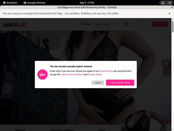 Kimberley Kinky Offer Paypal