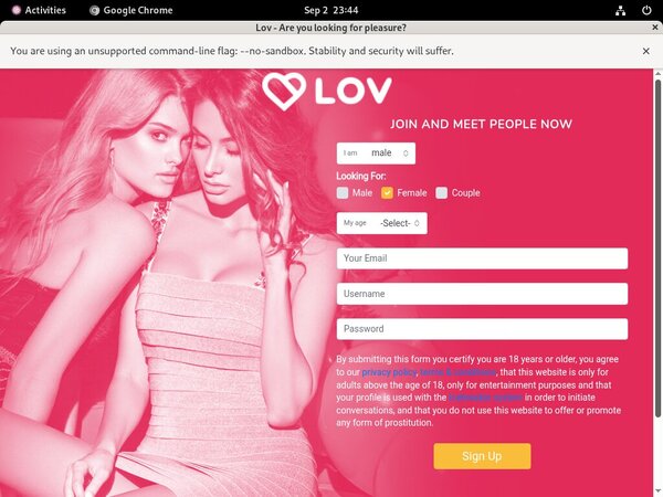 LOV Percent Off
