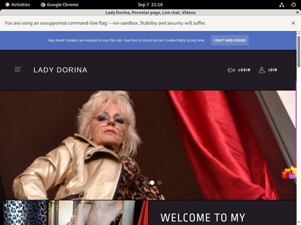 LadyDorina Porn Login