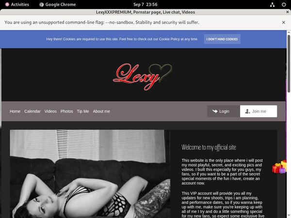 Log In LexyXXXPREMIUM