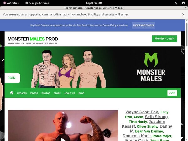 MonsterMales Free Tube
