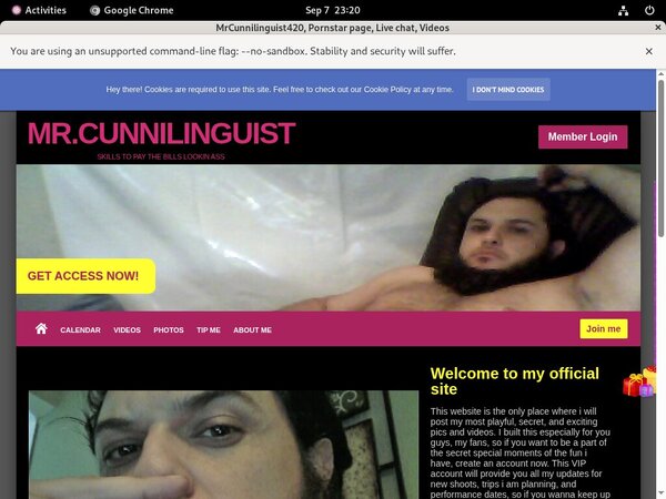 MrCunnilinguist420 Get An Account