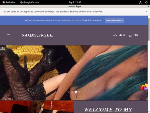 Naomi Skyee Paypal Register