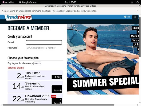 New Frenchtwinks Discount Promo
