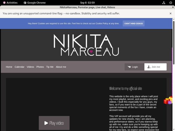 NikitaMarceau Trial Coupon NikitaMarceau Trial Coupon
