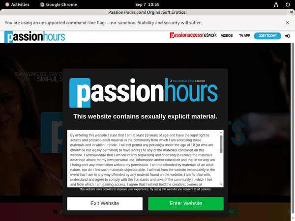 Passion Hours Valid Account