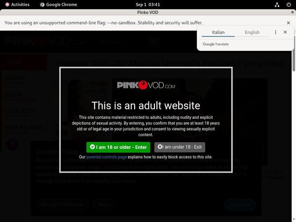 Password Free Pinkovod.com