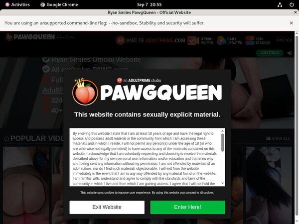 Pawg Queen Discount Password