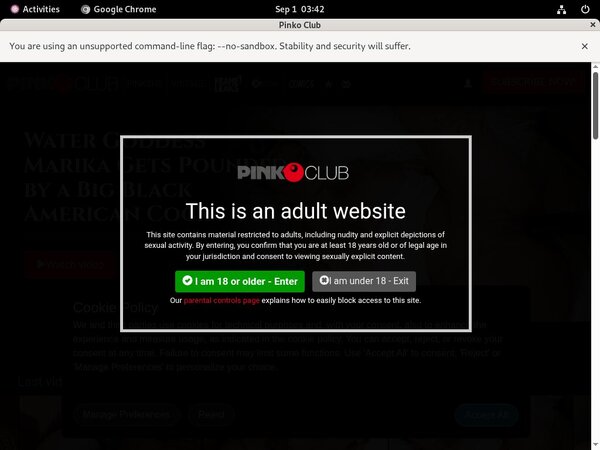 PinkO Club Scene