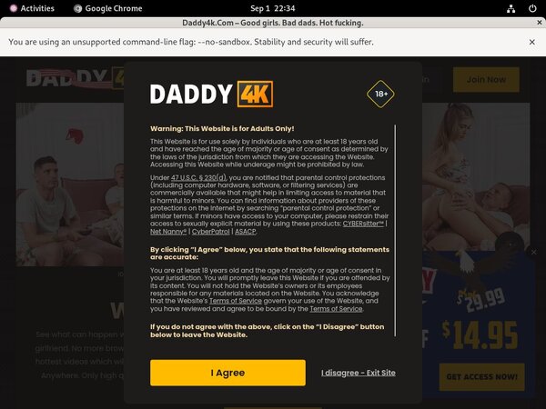 Premium Daddy 4k Password