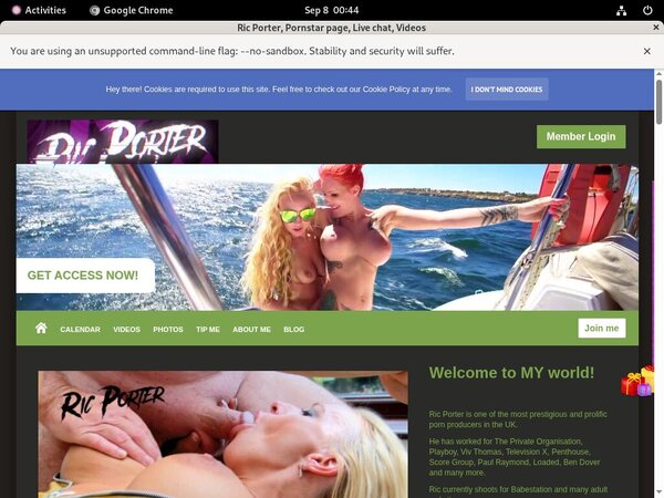 RicPorter Mobile Account