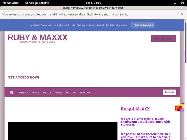 RubyandMaXXX New Account