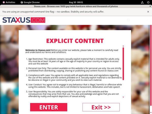 Staxus.com Chat
