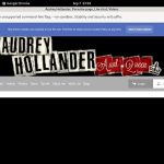 Theaudreyhollander Porn Site Theaudreyhollander Porn Site