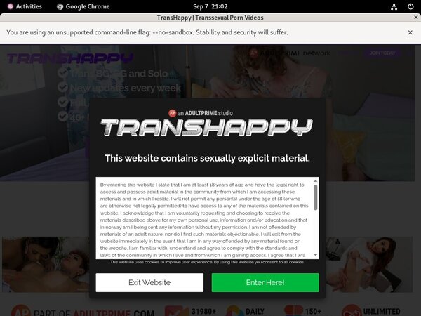 Trans Happy Register Free