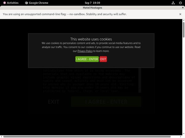 Hotel Hostages Discount Accounts