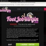 Foot Job Virgin Stars