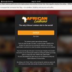 Free Access To African Lesbians