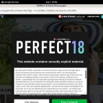 Perfect 18 Sign Up Again