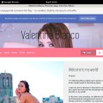 Valentinabiancox Logins 2018